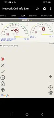 Network Cell Info Lite android App screenshot 0