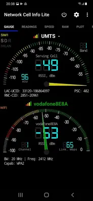 Network Cell Info Lite android App screenshot 4